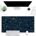 Abstract Swirl Desk Mat, XXL Large Gaming Mouse Pad