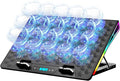 AICHESON Laptop Cooling Pad, 15 Powerful Cooling Fans, Gaming Laptop Cooler with RGB Lights for 15-17.3 inch PC Computers