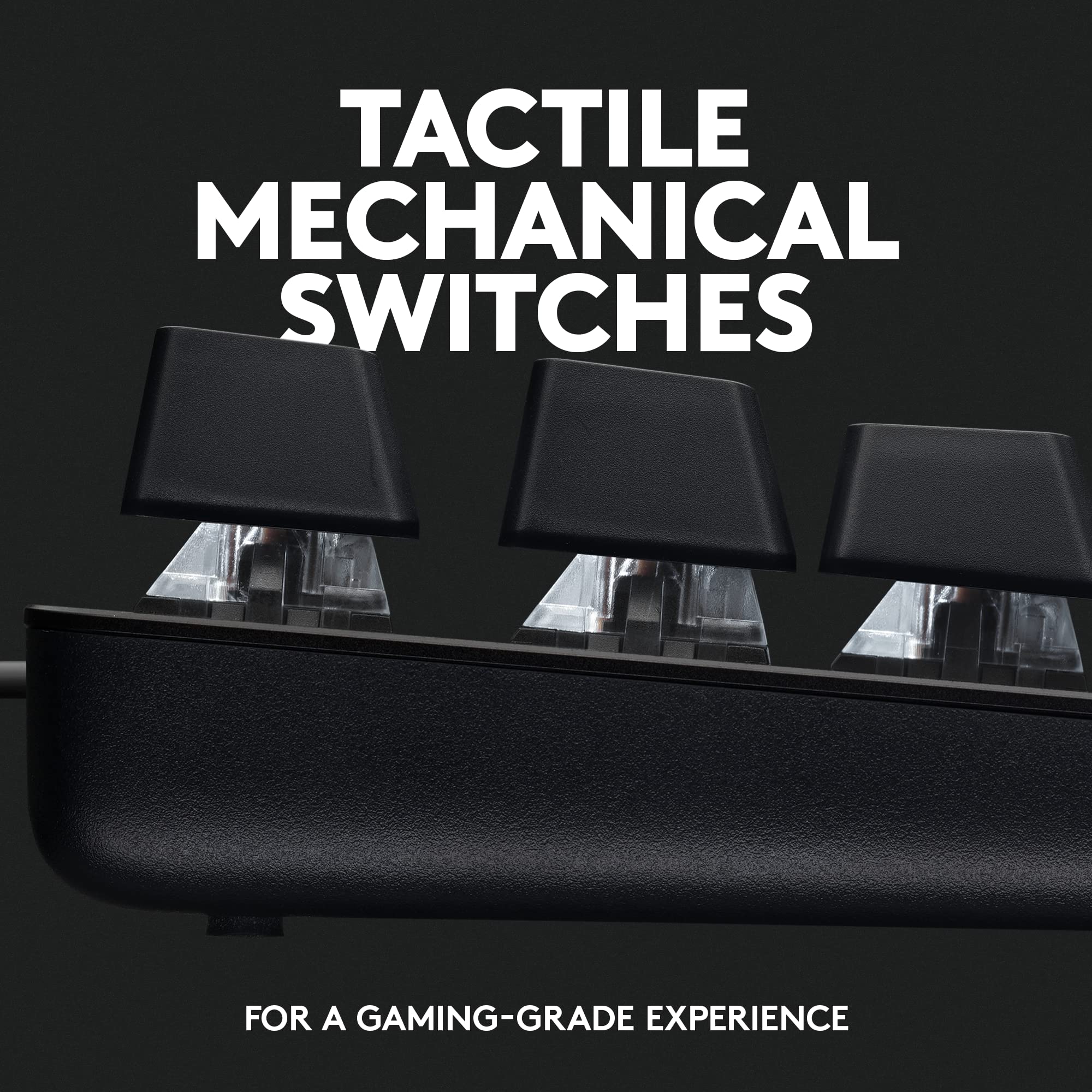 Logitech G413 TKL SE Mechanical Gaming Keyboard - Black