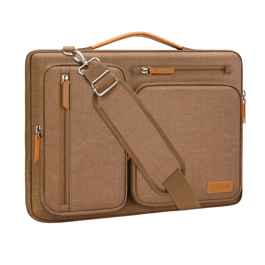 MOSISO 360 Protective Laptop Shoulder Bag 15.6 inch,15-16 inch Laptop Bag
