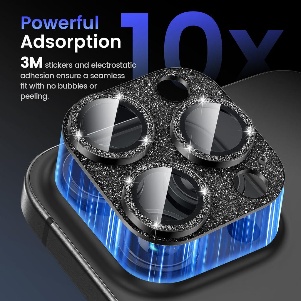 Tensea for iPhone 16 Pro Max/16 Pro/14 Pro Max/14 Pro Camera Lens Protector