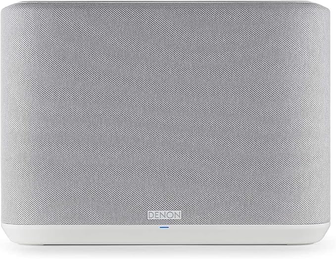 Denon Home 250 Wireless Smart Speaker – Mid-Size, Stereo Sound, Wi-Fi & Bluetooth, HEOS Built-in, Alexa Built-in, Siri & AirPlay 2, Spotify Connect, Multi-Room Support, White