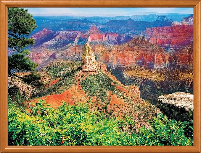 MasterPieces 550 Piece Jigsaw Puzzle For Adults, Family, Or Youth - Grand Canyon North Rim - 18"x24"