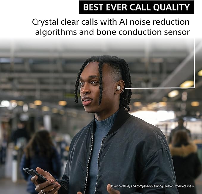 Sony WF-1000XM5 The Best Truly Wireless Noise Cancelling Earbuds Headphones, Bluetooth WF XM5 Earbuds with Alexa Built-in, Smoky Pink