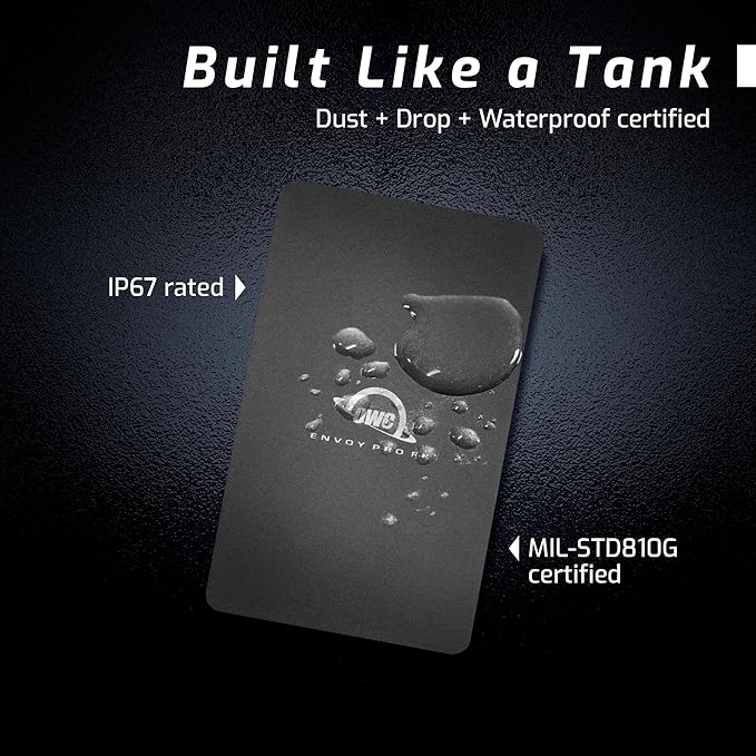 OWC 1TB Envoy Pro FX Portable Rugged External NVMe M.2 SSD Drive Thunderbolt 3, USB3.2 USB-C, up to 2800MB/s speeds, Drop/Shock Resistant Compatible with Mac and PC