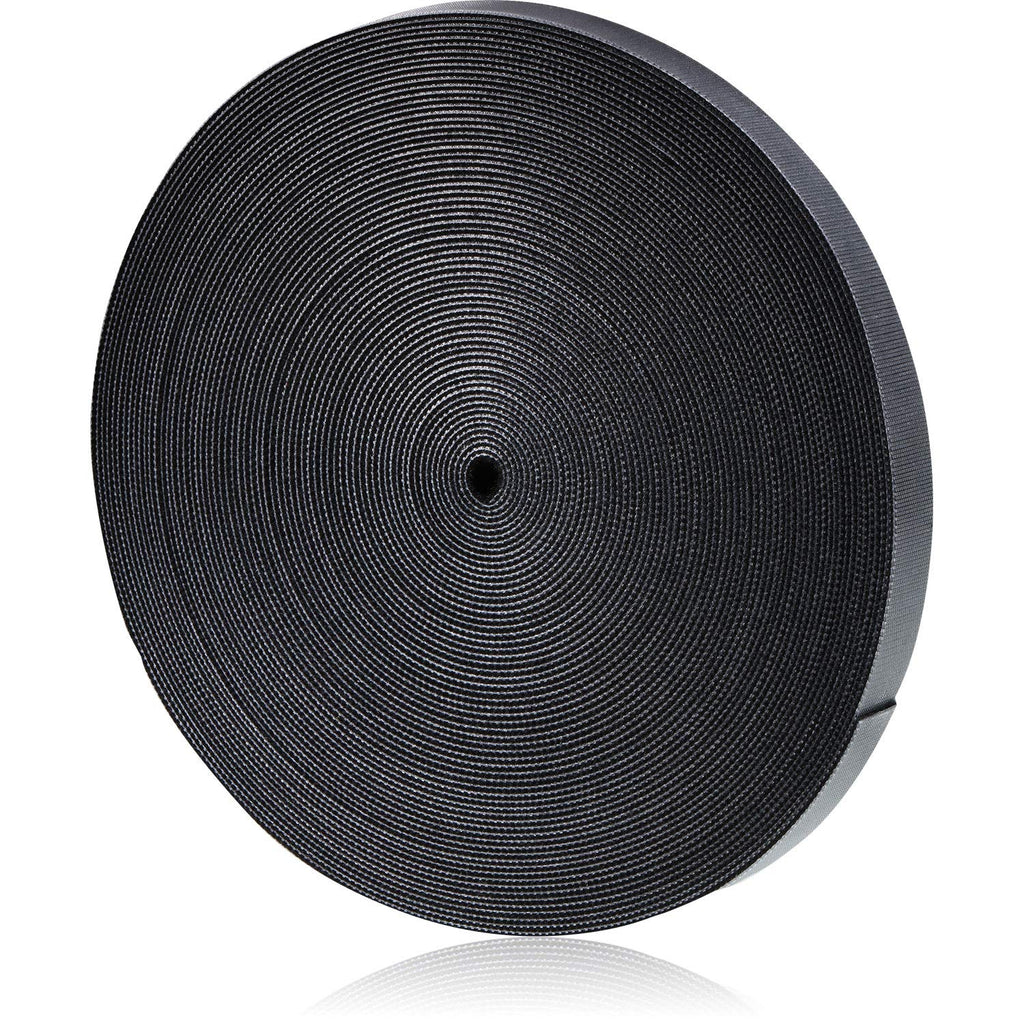 WILLBOND 3/4 Inch X 90 ft 1 Roll of Heavy Duty Industrial Hook and Loop Strap Roll, Reusable Nylon Cable Management Strap for Server Rack, Workshop, HVAC Wiring, Cable Organizer Wrap