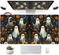 Retro Gothic Kawaii Desk Mat Cute Dark Academia Desk Pad Large Floral Mouse Pad XXL Gaming Mousepad, Laptop Computer Keyboard Mouse Mat, Deskmat Office Decor Accessories for Women, 31.5x15.75 in