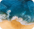 Coastal Shoreline Waves Sandy Beach Theme Mouse Pad Mat Mousepad for Desk Computer Laptop PC Gaming Home or Office Gift (Waves MP38)