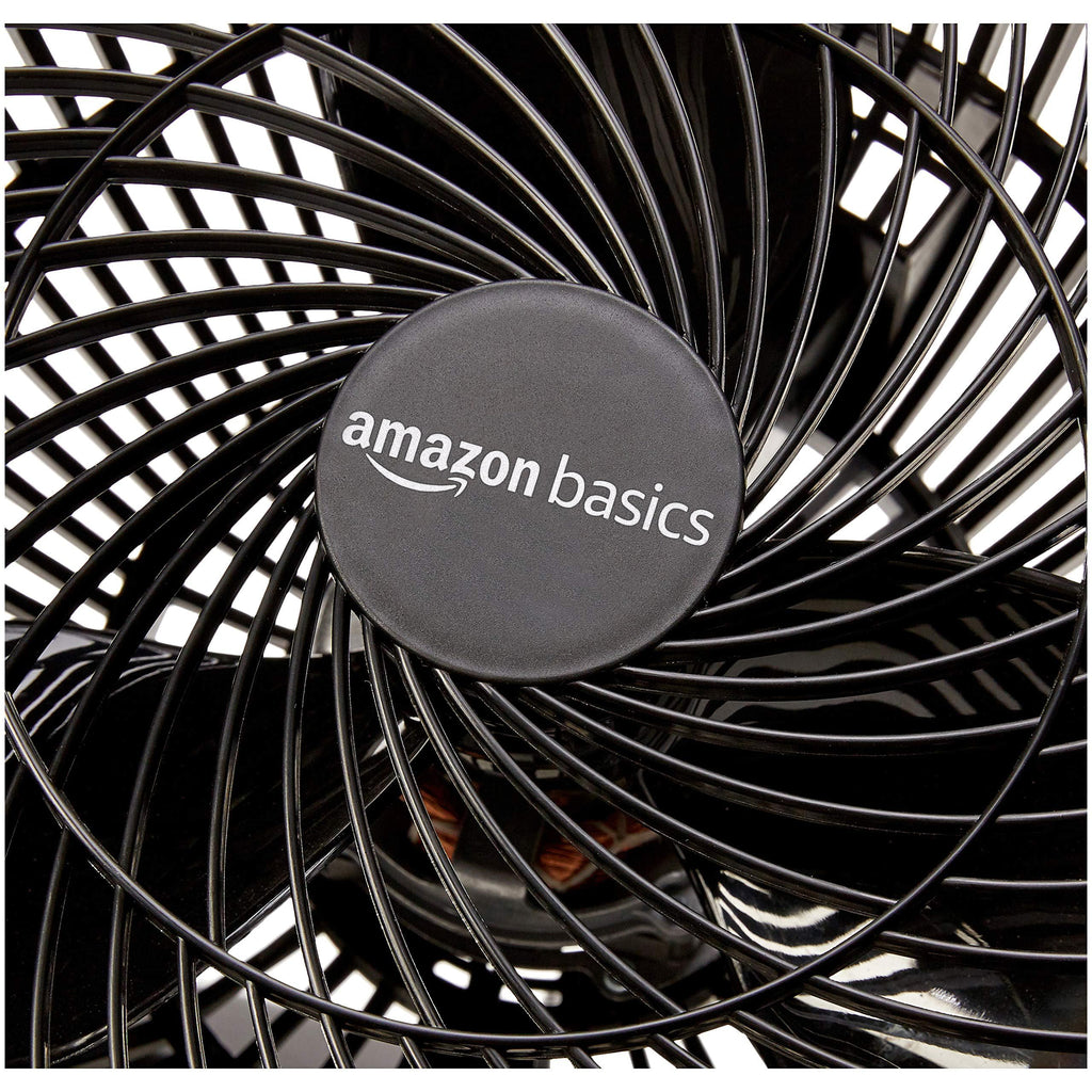 Air Circulator Fan, Desk Fan for Bedroom, Home and Office, With 90-Degree Tilt Head, 3 Speed Settings, Lightweight (4.2 LBS), 70 Watts, Black, 14.8"Wx7.6"Dx14.1"H