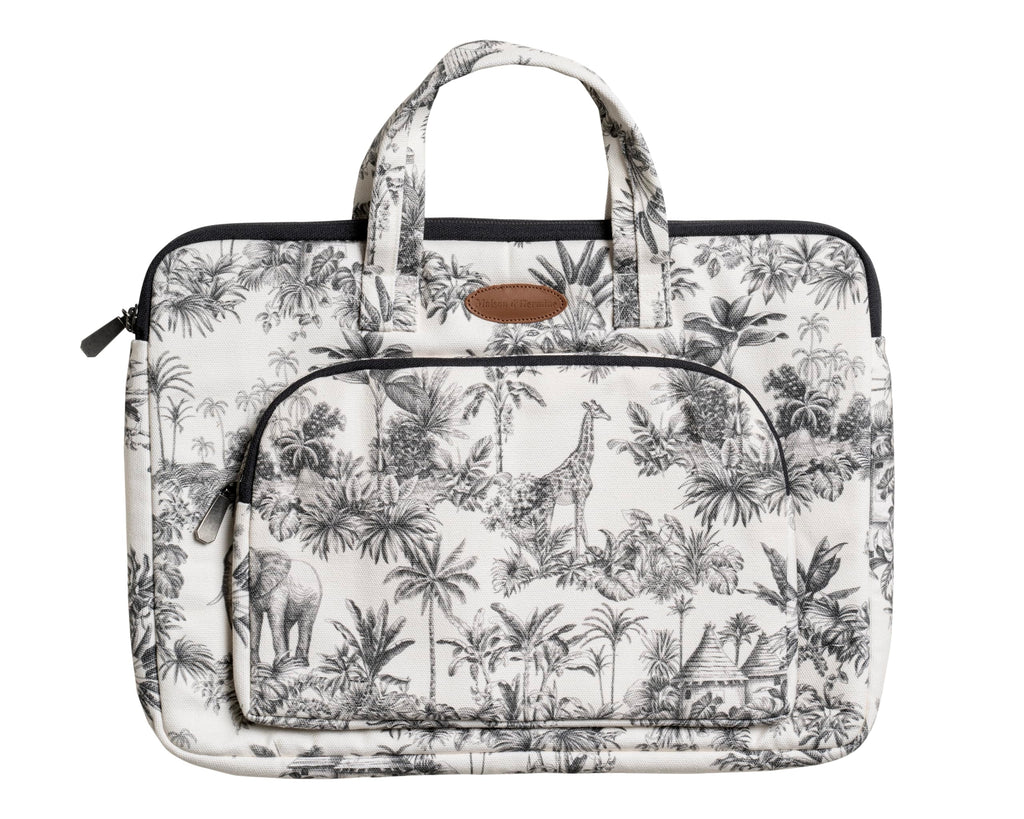 Maison d' Hermine Laptop Bag with Front Pocket Upto 15.5 inch Laptop Tablet
