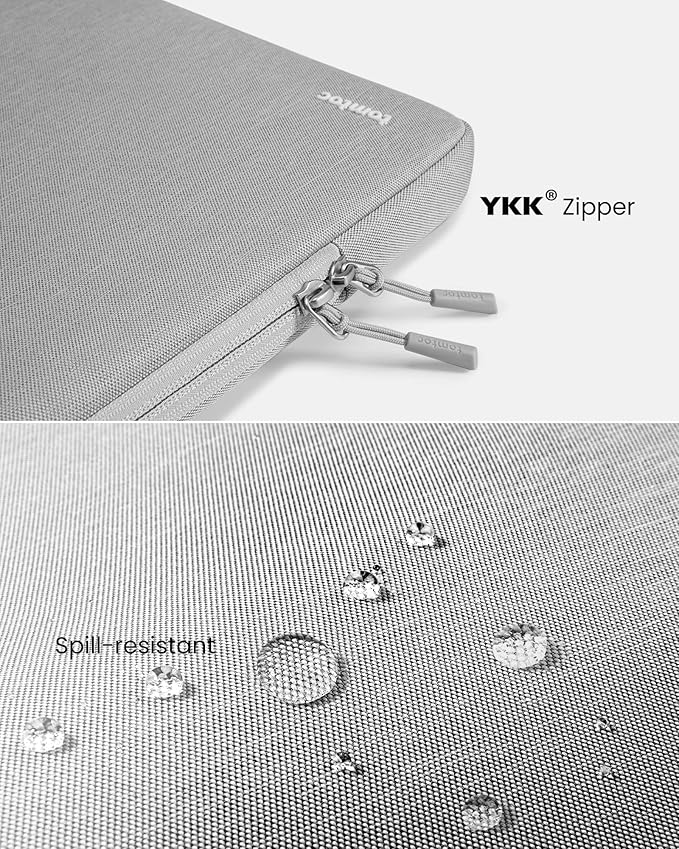 tomtoc 360 Protective Laptop Sleeve Set for 16-inch MacBook Pro M4/M3/M2/M1 Pro/Max A3403 A3186 A2991 A2780 A2485 2024-2019, Dell XPS 16 Plus Laptop, Water-Resistant MacBook Case with Accessory Pouch