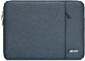 MOSISO Laptop Case 16 inch, 15-15.6 inch Laptop Sleeve Compatible with MacBook Pro 16 M4 M3 M2 M1, HP Acer Dell Lenovo ASUS Notebook, Polyester Vertical Computer Sleeve Bag with Pocket, Haze Blue