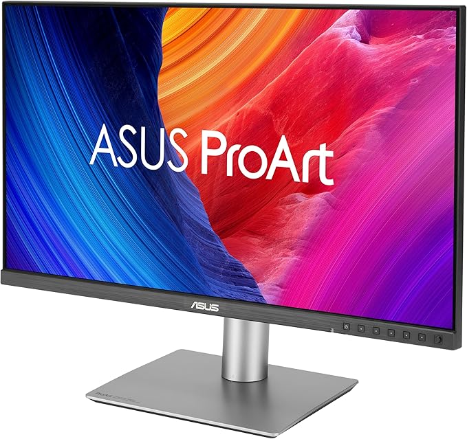 ASUS ProArt Display 27” 1440P Professional Monitor (PA278CFRV) - IPS, QHD (2560 x 1440), Pre-Calibrated, 95% DCI-P3, Daisy-chain, 100Hz, LuxPixel AGLR, Calman Verified, USB-C 96W, HDR400, 3yr warranty