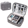 SELLYFELLY Electronics Organizer Travel Universal Cable Organizer Bag Waterproof Electronics Accessories Storage Cases for Cable, Charger, Phone, USB, SD Card, Hard Drives, Power Bank, Cords