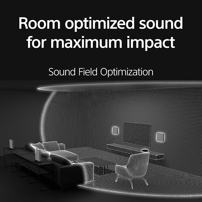 Sony BRAVIA Theater Quad Home Theater Surround Sound System and SA-SW5 Wireless Subwoofer