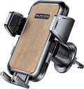 Car Phone Holder Mount for Air Vent, [Never Shake Hook Clip] 360° Adjustable Vent Clip, Compatible with Big Phones,Thick Cases, Phone Holders for Your Car–Fits iPhone, Samsung and Android