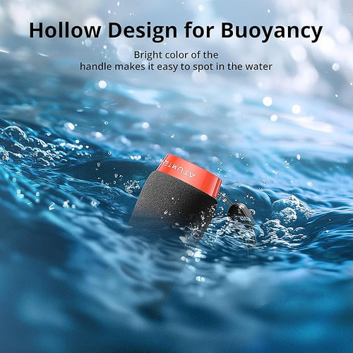 ATUMTEK Floating Hand Grip for GoPro, Waterproof Action Camera Pole, Orange