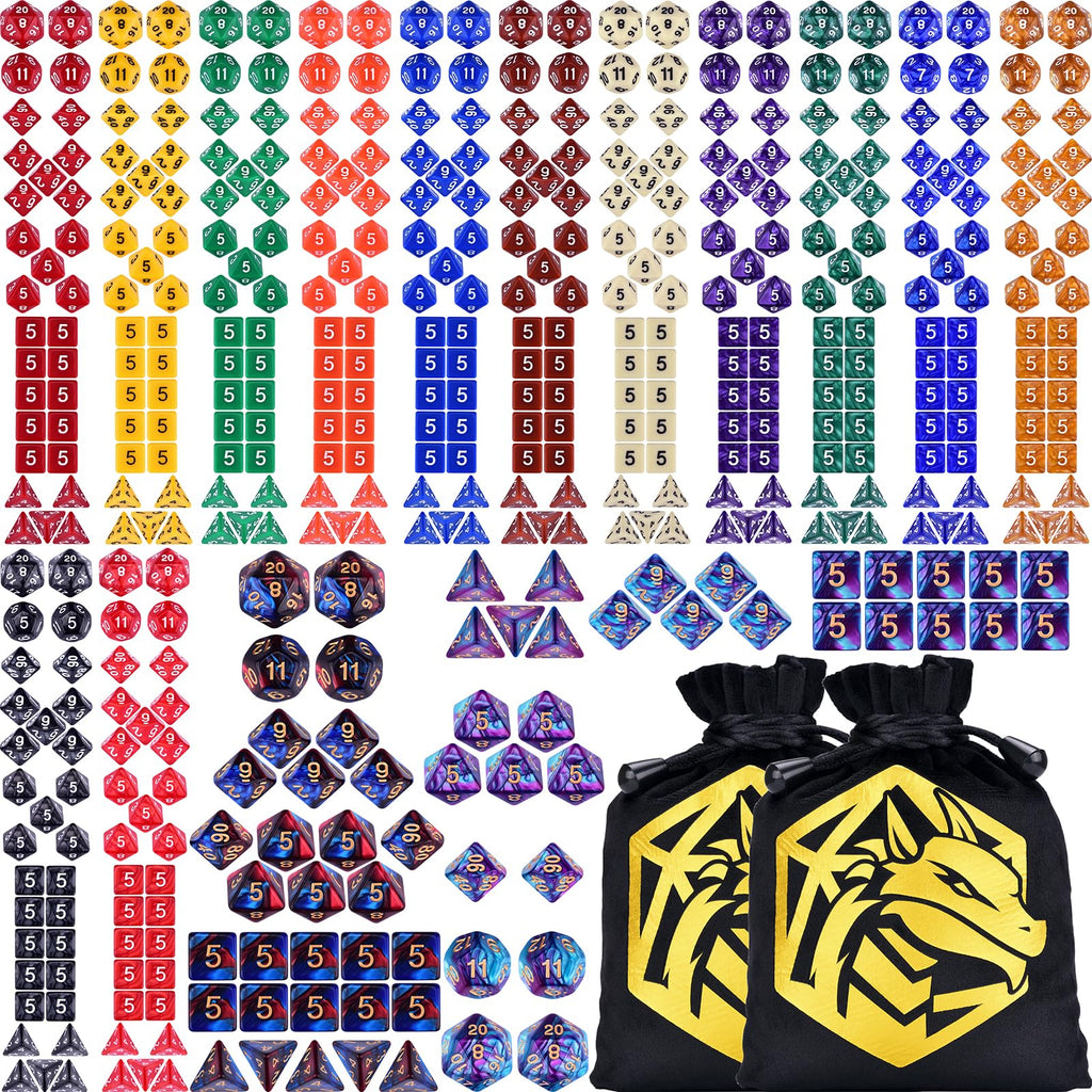 Amiven Extended Dice RPG Set