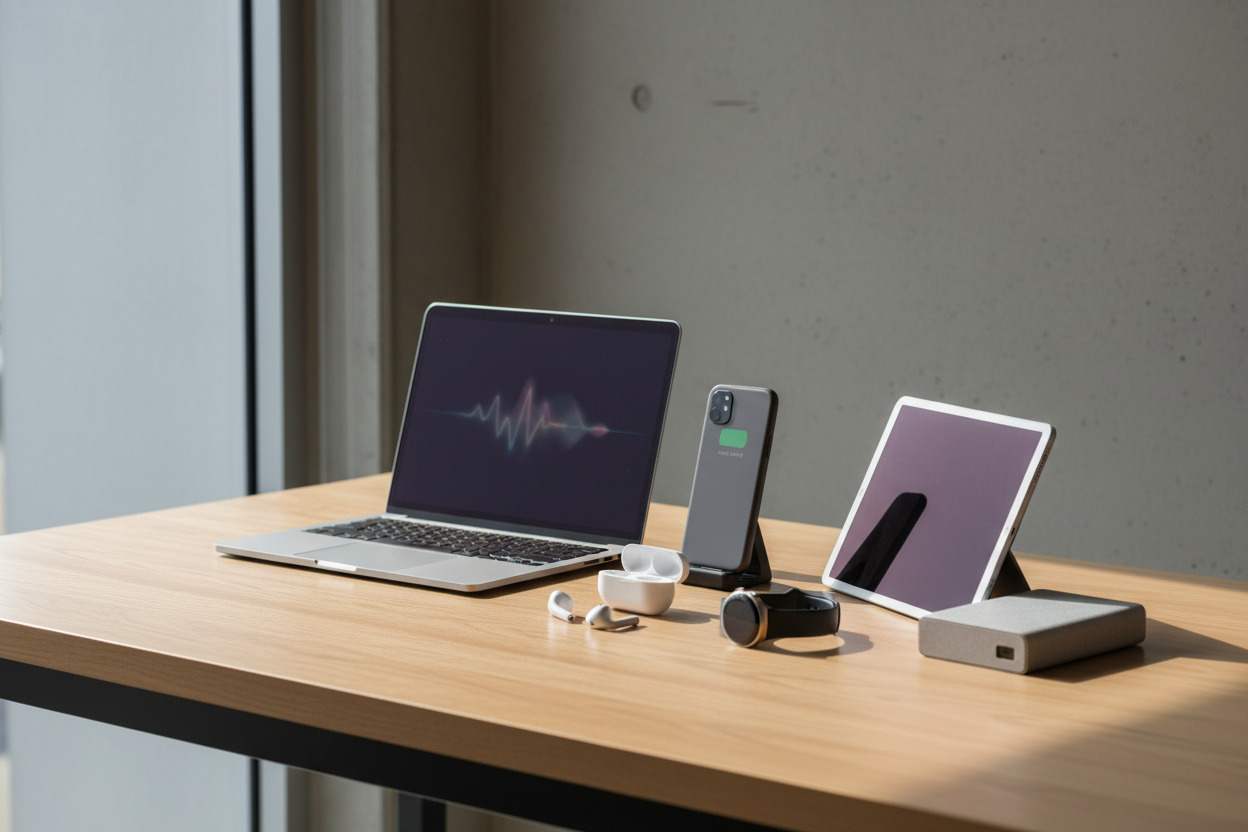 Gadgets & Devices: From the latest tech innovations to everyday essentials, find products that simplify and elevate your lifestyle. (make it real photo)